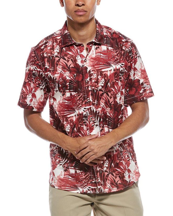 Sport Electric Blooms Camp Shirt