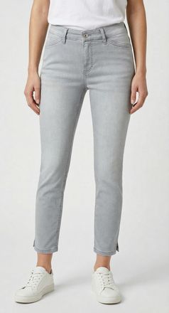 MAC Broeken 7/8-Jeans MAC Dream Summer, Damen, Gr. 32, L&auml;nge 28, authentic light grau used, Denim/Jeans, Obermaterial: 75% Baumwolle, 12% Modal, 9% Polyester, 4% 