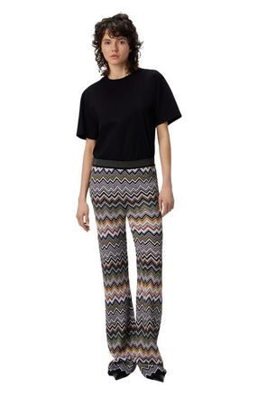 Missoni Long Pants With Chevron Pattern in Multicoloured at Nordstrom, Size 42 It