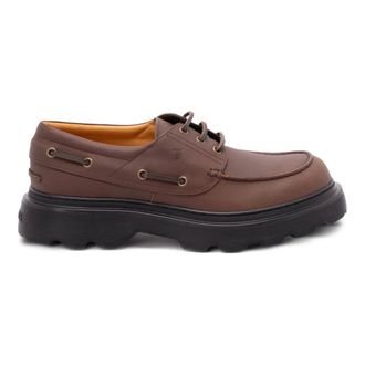 Tod's Tods, Sailor Shoes, male, Brown, Size: 10 1/2 US Stylish Footwear Collection