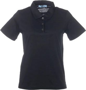 Prada Polo a maniche corte 2023 - Nero