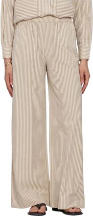 Ruby Tuesday Broeken, Dames, Beige, XL, Cilyes Wijde Broek