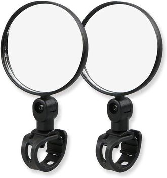 OEM Espejo Retrovisor Apto Para Bicicletas Y Patinetes El&eacute;ctricos, De 2 Piezas, Espejo Convexo Giratorio 360&deg; Y Montaje En Manillar (15-35 Mm)