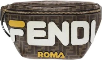 Fendi Pre-owned Belt Bags, unisex, Brown, Size: ONE SIZE Pre-owned Vintage Fanny Pack