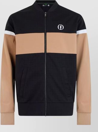 HUGO BOSS technical zip hoodie