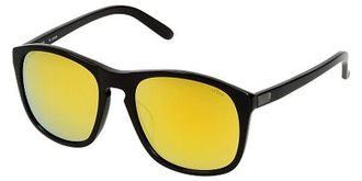 Lozza SL1845V 700K Mens Sunglasses Black Size 55