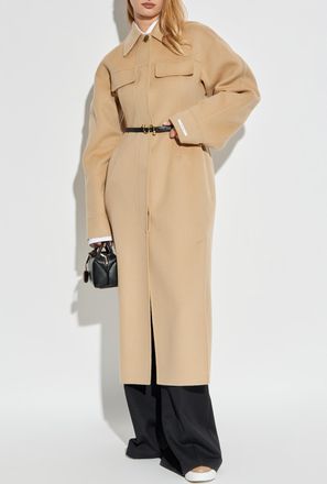 Sportmax Coat Olio, Womens, Beige