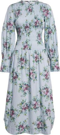 Ganni Abito a fiori - Blu