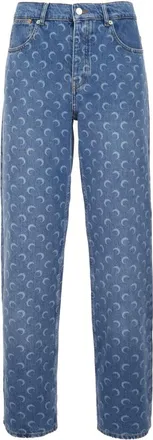 Marine Serre Uomo, Jeans, Blu, M, new