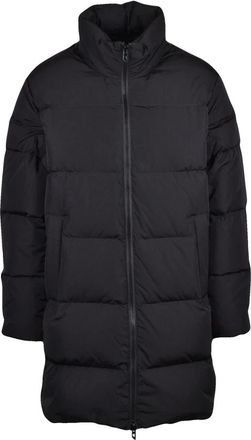 Diesel Jassen, Heren, Zwart, M, Nylon, Piumino Lungo Jas