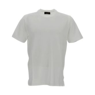 Zanone T-Shirts, male, White, Size: 2XL Maglietta girocollo