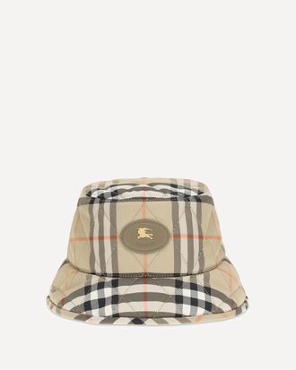 Burberry Cappello a Secchiello trapuntato Horseshoe Man L
