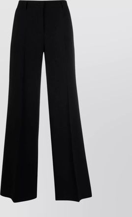 Alberto Biani trousers straight leg wide-leg design