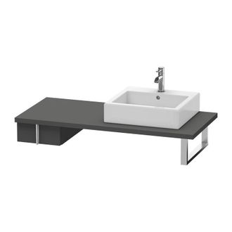 Duravit Duravit Vero Neceser Para Consola, 6566, 1 Caj&oacute;n, 300 Mm, Color (frente/cuerpo): Grafito Mate Decoraci&oacute;n - Ve656604949