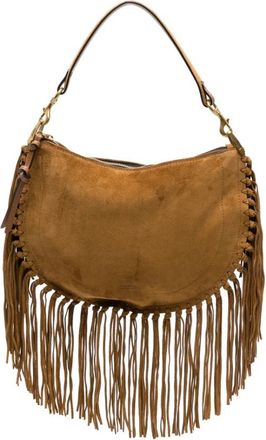 Isabel Marant Oskan Soft Zip Bag - Dames - Schoudertassen - Bruin - ONE Size - Leer - Tassen