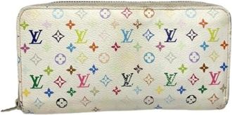Louis Vuitton Pre-owned Vintage Wallet - Dames - Vintage Accessoires - Veelkleurig - ONE Size - Leer - Vintage