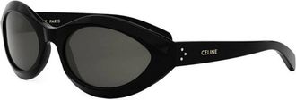 Celine Authentieke 3 Dots Bril - unisex - Zonnebrillen - Zwart - 59 MM - Accessoires