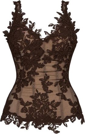 Giuseppe Di Morabito Top bustier senza spalline - - Tops - Donna - Marrone - M