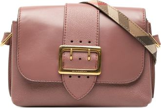 Burberry Pre-owned Burberry Small Leather Medley Buckle Crossbody Ladies T9KQKJMNRDCIEA50