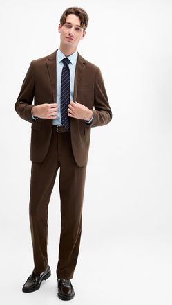 Lindbergh Mens REPREVE stretch suit Relaxed fit