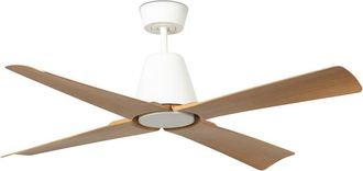 Faro Barcelona Ventilador con luz abs arce 127x127x39 cm