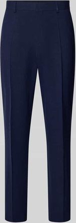 HUGO BOSS Regular Fit Anzughose mit Woll-Anteil Modell LENNON in Marine, Gr&ouml;&szlig;e 102
