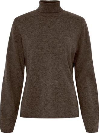 BTF-CPH Maglione Dolcevita in Cashmere e Merino - - Knitwear - Donna - Marrone - S