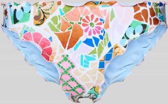 Seafolly Hipster im Allover-Look Modell BEACH BOH&Egrave;ME in Hellblau, Gr&ouml;&szlig;e 36