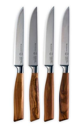 Messermeister Oliva Elite 4 Piece Fine-Edge Steak Knife Set at Nordstrom
