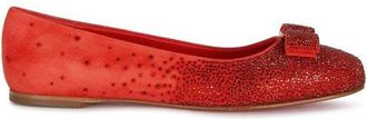 Ferragamo Multicolor Calfskin Ballet Womens Flats