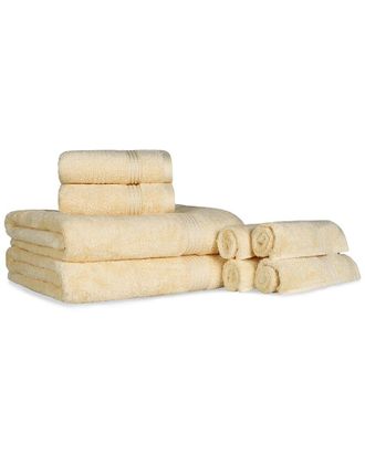 Superior Ultra Soft Assorted 8Pc Absorbent Egyptian Cotton Towel Set