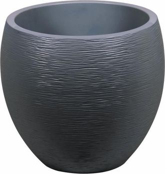 Eda Pot Double Paroi Eda 50x45 Gris Isolation Thermique Pour Vos Plantes - Eda