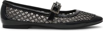 Steve Madden Womens Well Done 018 Ballet Flats - Black - Size UK 3