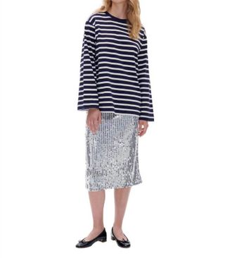 Baum Und Pferdgarten Jolette Skirt In Silver Mermaid