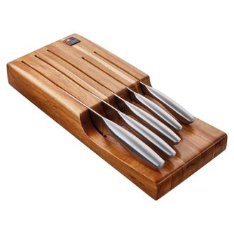 Sabatier Trompette Abla de cortar rectangular 48 x 17 x 1,5 cm con canal