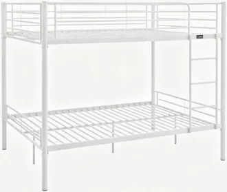 Habitat et Jardin Litera Doble adam Con Somier - 140 X 190 Cm - Blanco