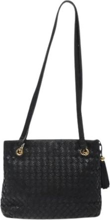 Bally Pre-owned Vintage Schoudertas - Dames - Vintage Schoudertas - Zwart - ONE Size - Leer - Vintage