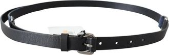 Costume National Verstelbare Riem - Dames - Riemen - Zwart - ONE Size - Leer - Accessoires