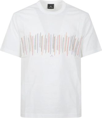 Paul Smith Heren, Tops, Wit, Maat: XL Katoen