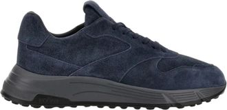 Hogan Hyperlight Sneakers - Heren - Sneakers - Blauw - 44 EU - Leer - Schoenen