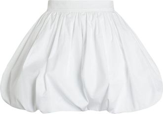 Patou Bubble mini skirt - women - Cotton - 34 - White
