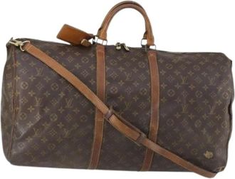 Louis Vuitton Pre-owned Weekend Bags, female, Brown, Size: ONE SIZE Pre-owned Vintage Weekend Bag