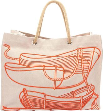 Herm&egrave;s Pre-owned Hermes Canvas Thalassa Tote Ladies 31EJ9FA7UMU8EJ2Y