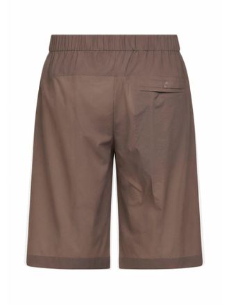 Herno Ripstop Nylon Bermuda Shorts - Brown