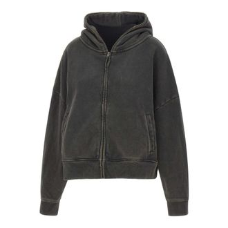 Entire studios Zip-throughs, female, Black, Size: S Entire Studios Sweaters Black