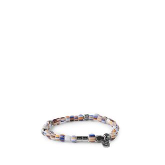 Paul Smith Bracelets, male, Multicolor, ONE SIZE, Stripe Bead Bracelet