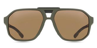 Smith TRUSS Polarized SIF/L5 Mens Sunglasses Green Size 57