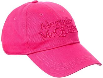 Alexander McQueen Alexander Mcqueen Logo Cotton Hat