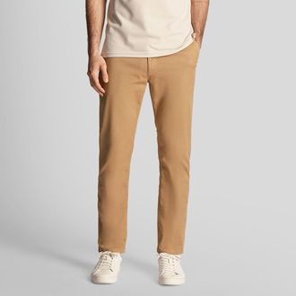 Lyle & Scott Heren Lyle And Scott Anfield Chino in Beige
