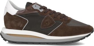 Philippe Model Sneakers Trpx Haute Running - Heren - Sneakers - Bruin - 45 EU - Katoen - Schoenen